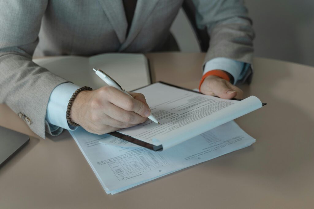 Signature bail commercial bureaux entreprise