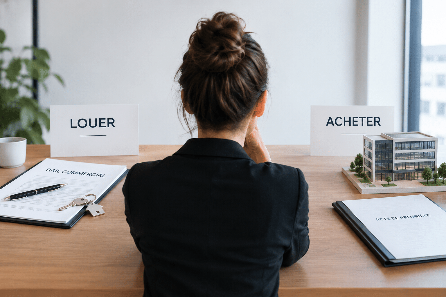 Louer ou acheter bureaux PME